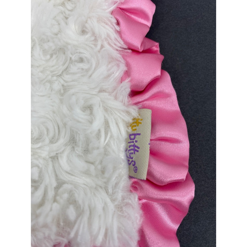 Hallmark itty bittys Hello Kitty Baby Lovey Security Blanket Pink White KDD1142 - Picture 4 of 11